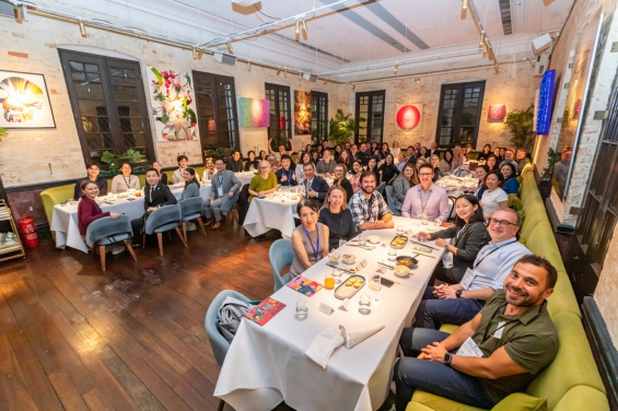 University partners attend the Opening Dinner in Tai Kwun