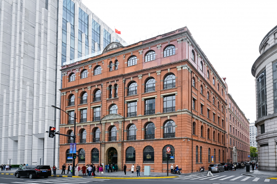The century-old Bund 22 heritage building.